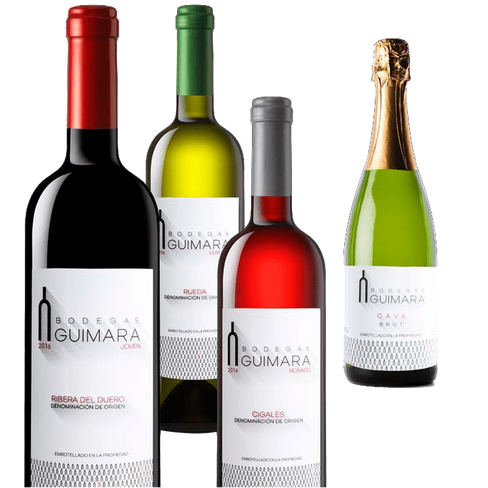 wijn collectie van Bodegas Guimara